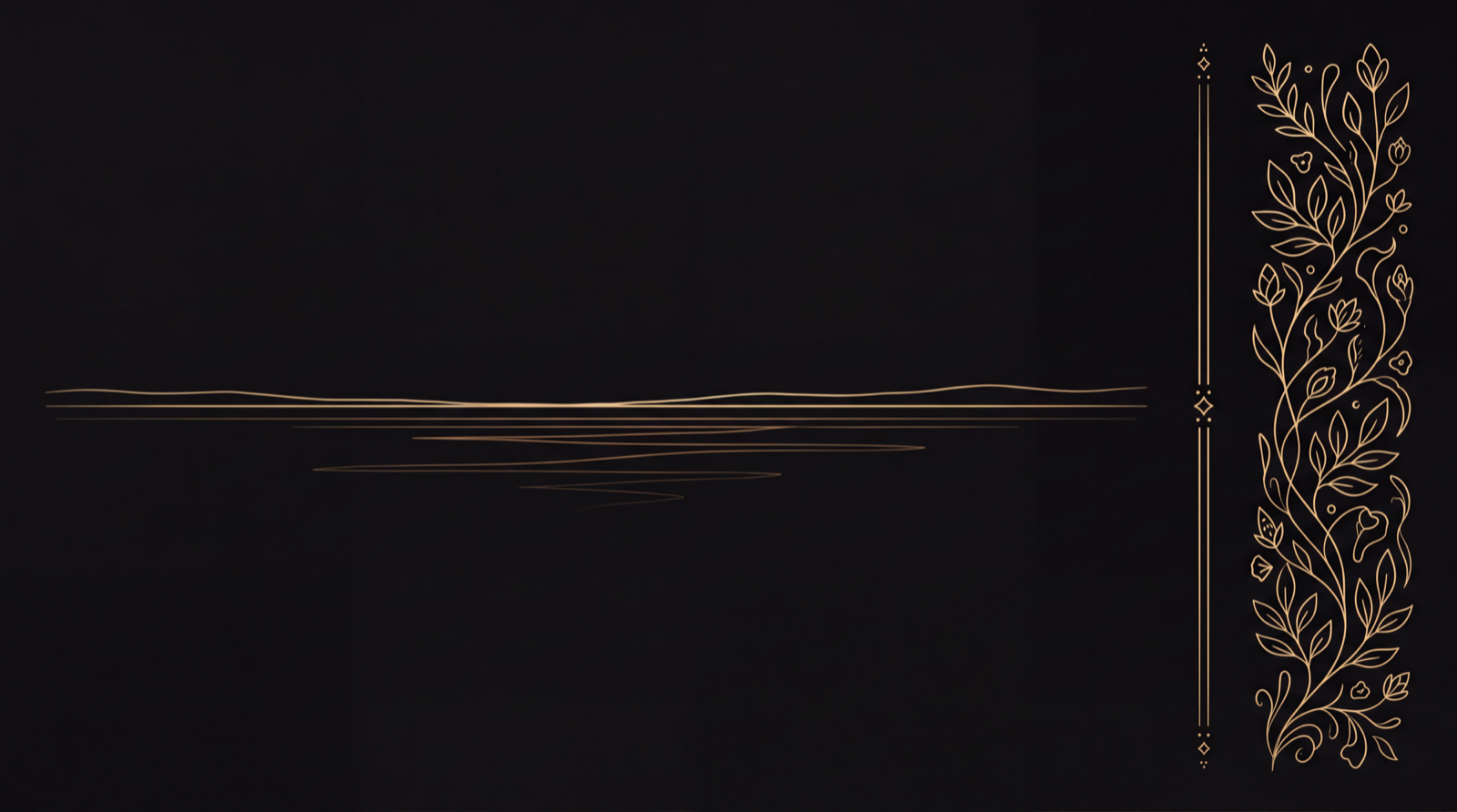 Forest Lake horizon at dusk